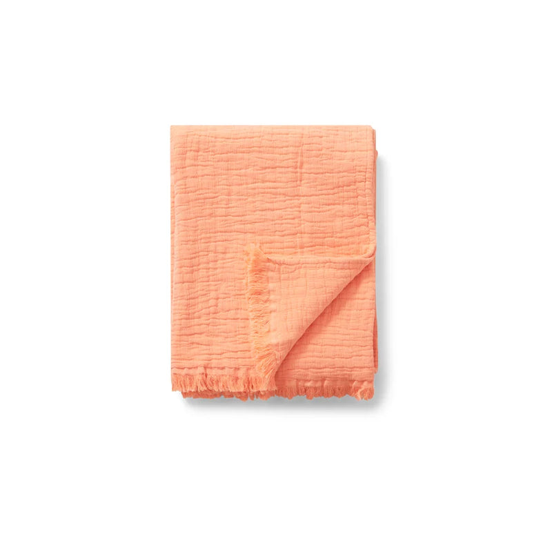 Garbo&Friends Coral Cotton Mellow Blanket