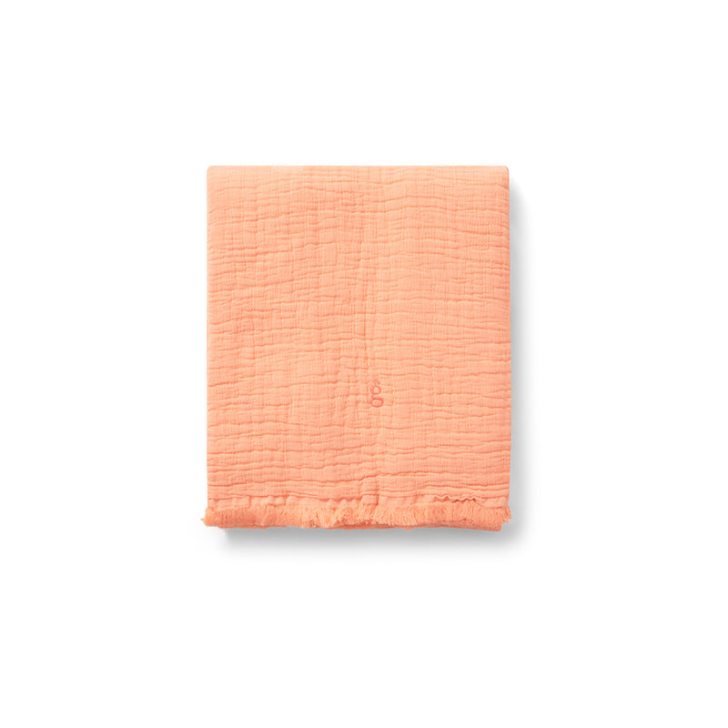 Garbo&Friends Coral Cotton Mellow Blanket