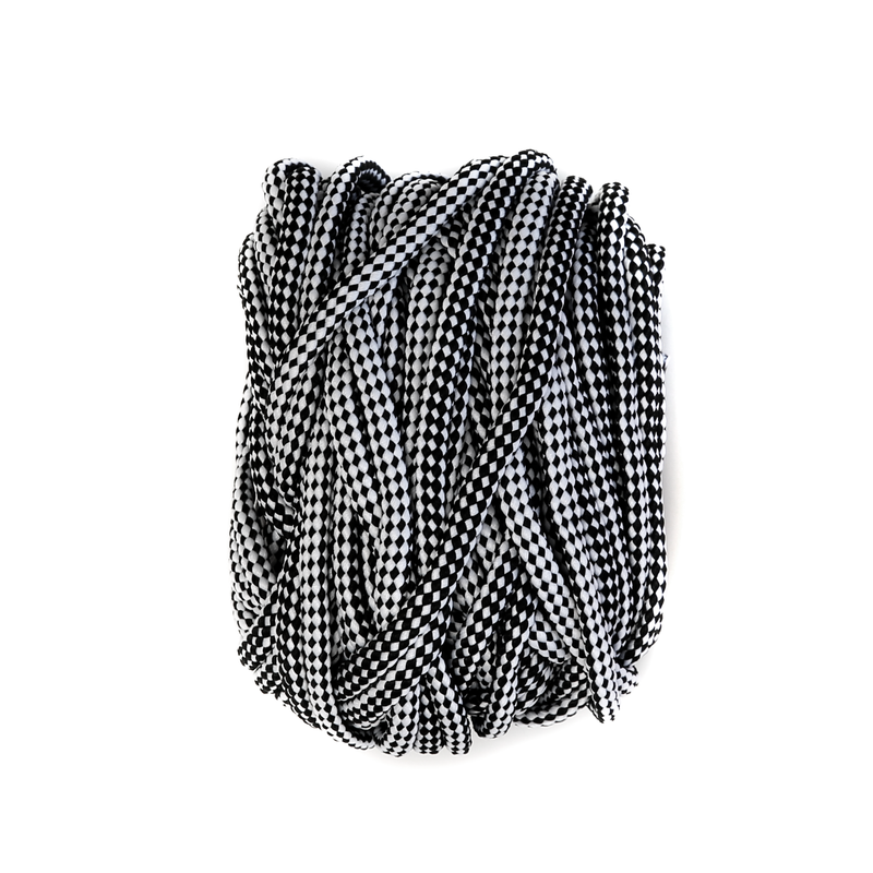 KUMI CORD BLACK & WHITE