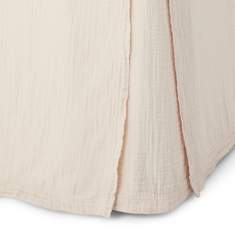 Garbo&Friends Sand Muslin Bed Skirt