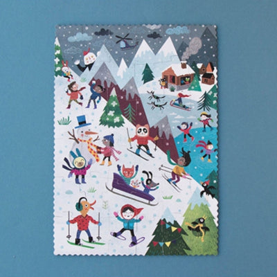 Londji Reversible Puzzle - Let's Go To The Mountain