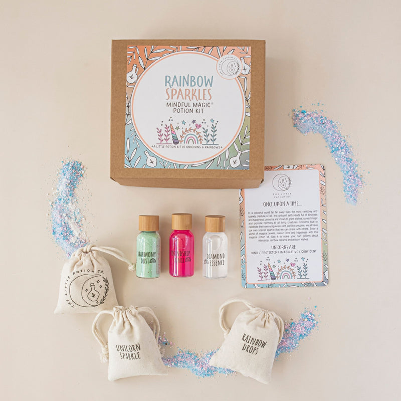 The Little Potion Co - Mindful Potion Kit - Rainbow Sparkles