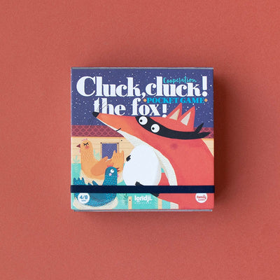 NEW! Londji Cooperative Pocket Game- Cluck, Cluck, The Fox!