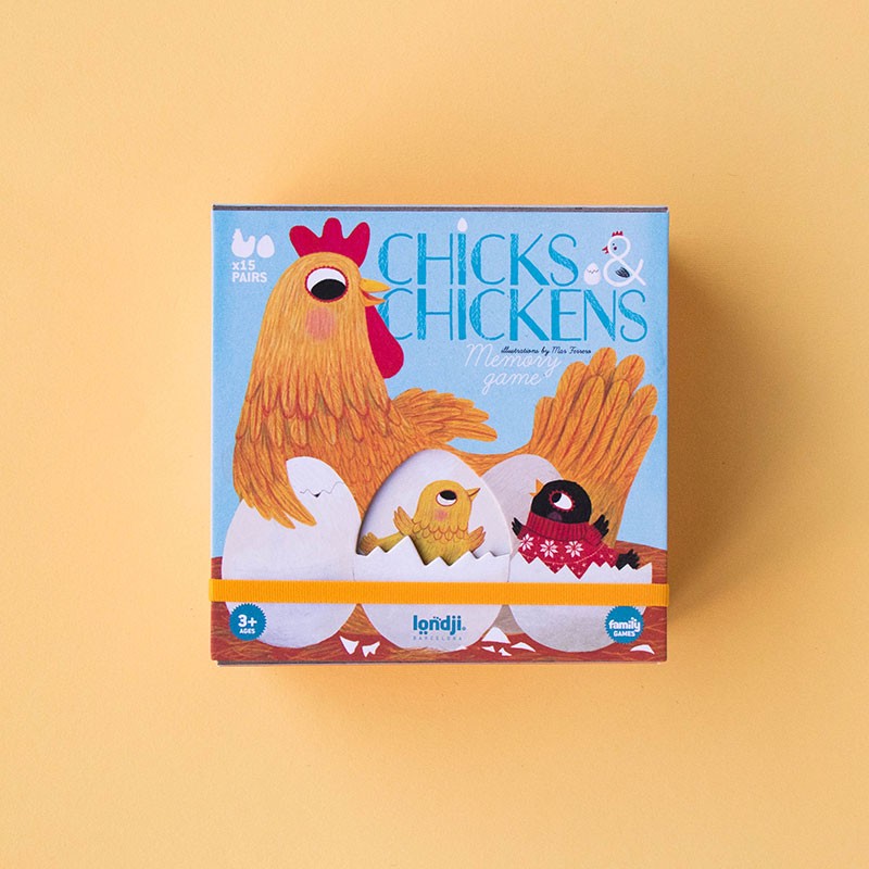 Londji Memo Game - Chicks and Chickens