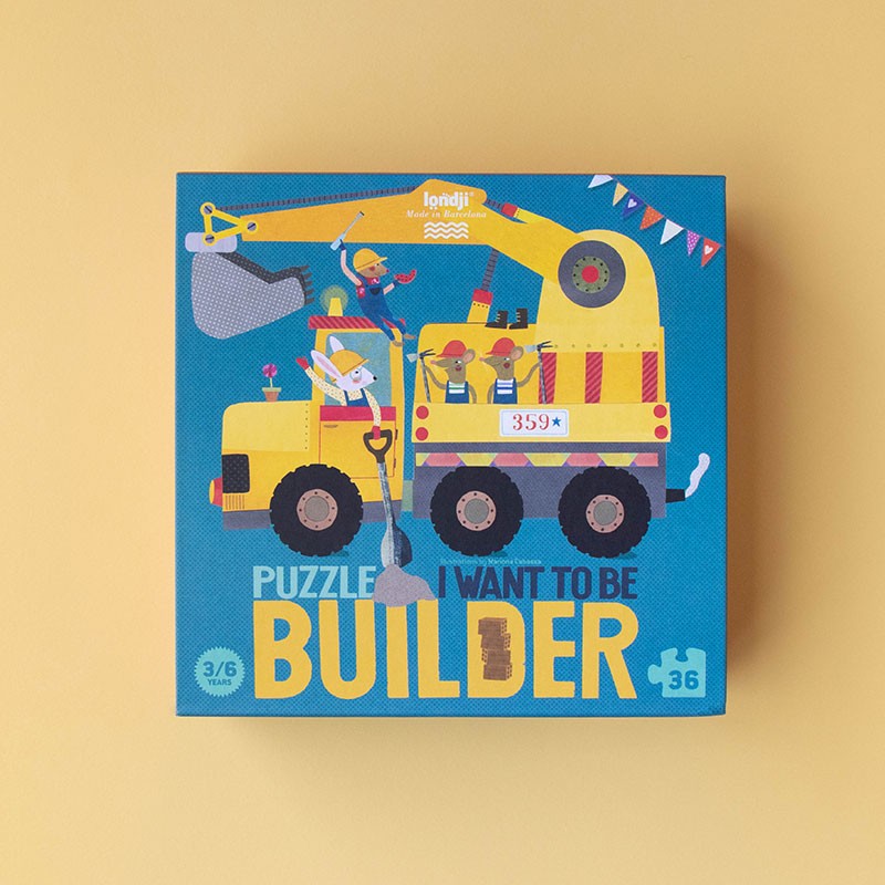 Londji Puzzle - I want to be a Builder