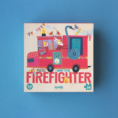 Londji Puzzle - I want to be a Firefighter
