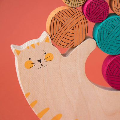 Londji Wooden Balancing Toy - Meow!