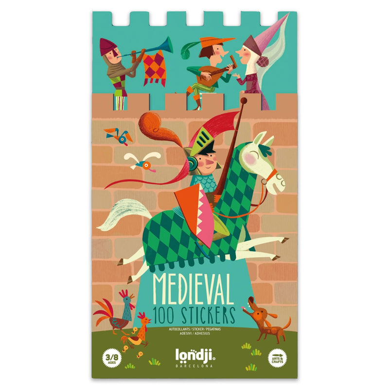 Londji Medieval Stickers (Set of 6)