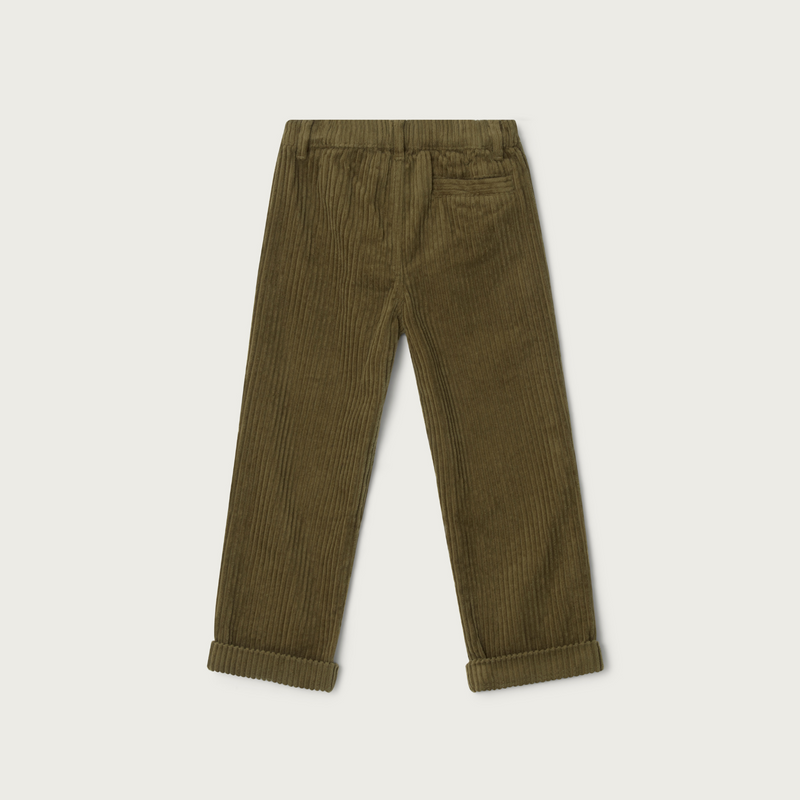 Garbo&Friends Olive Corduroy Trousers