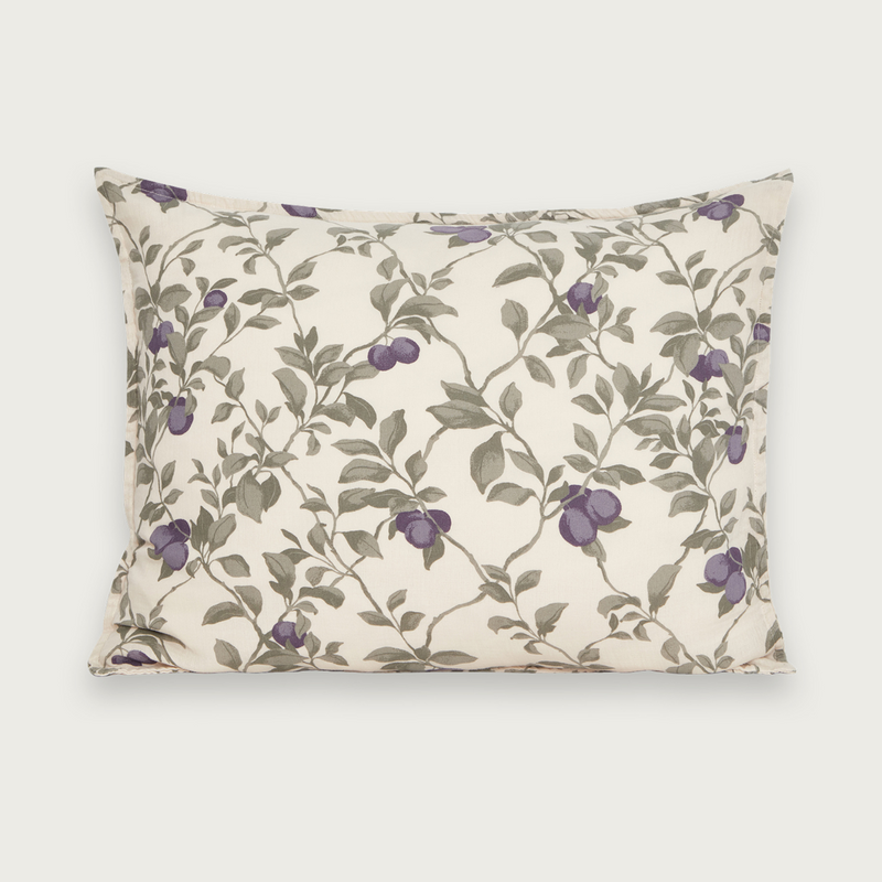 Garbo&Friends Plum Muslin Pillowcase