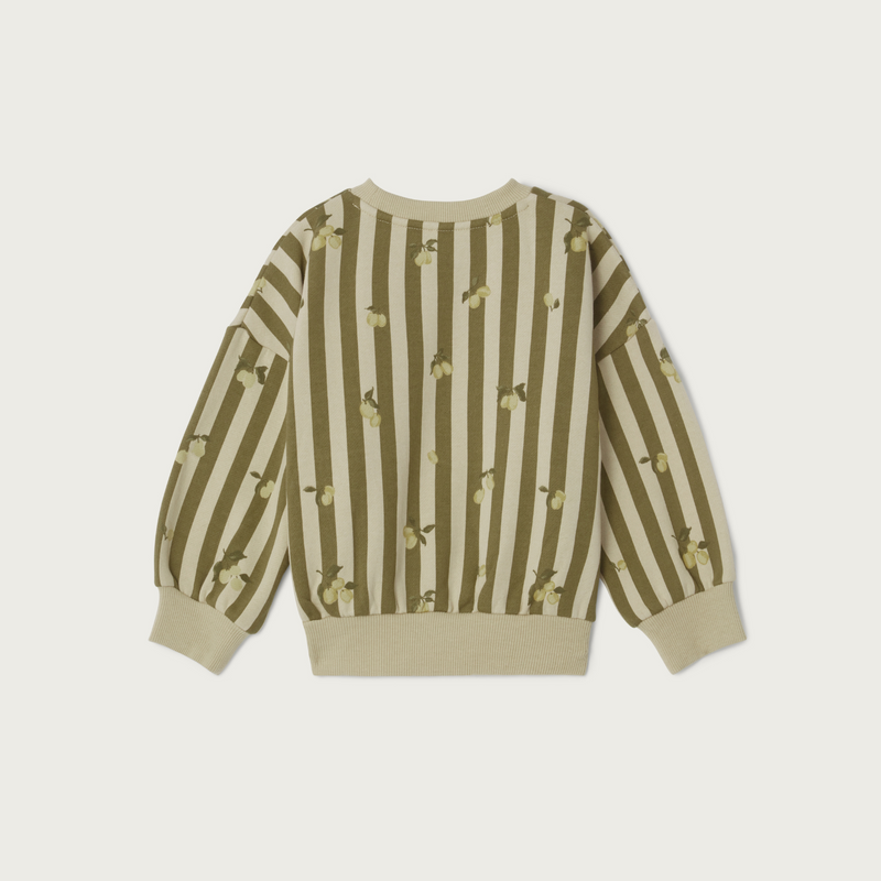 Garbo&Friends Stripe Prune Sweatshirt