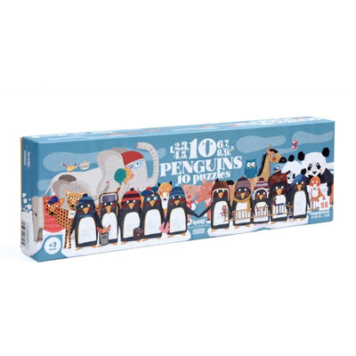 Londji Progressive Puzzles - 10 Penguins - Londji