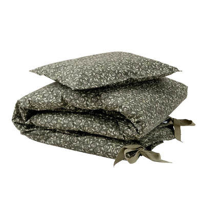 Garbo&Friends Floral Moss Cot Bed Set - Garbo&Friends