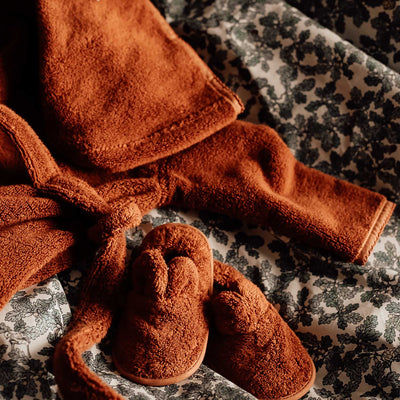 Garbo&Friends Bath Slippers in Cinnamon - Garbo&Friends