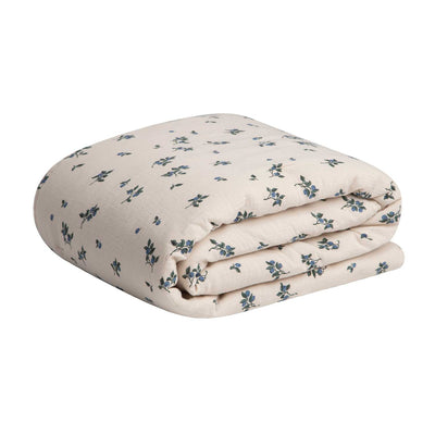 Garbo&Friends Blueberry Muslin Filled Blanket - Garbo&Friends