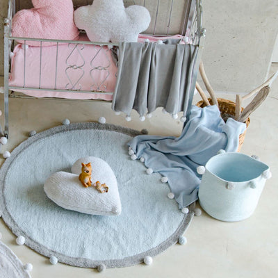 Lorena Canals Basket Baby Bubbly Blue - Lorena Canals