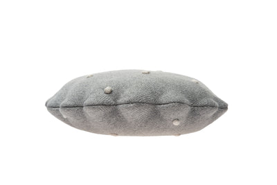 Lorena Canals Knitted Cushion Biscuit Grey - Lorena Canals