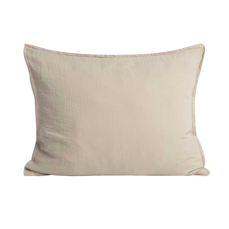 Garbo&Friends Olive Muslin Pillowcase - Garbo&Friends