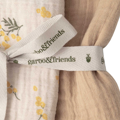 Garbo&Friends Mimosa Muslin Small Blankets (Set of 2) - Garbo&Friends