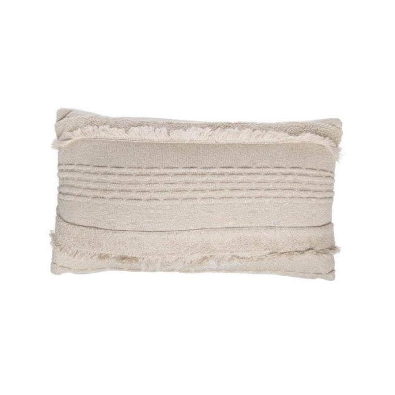 Lorena Canals Knitted Cushion Air Dune White - Lorena Canals