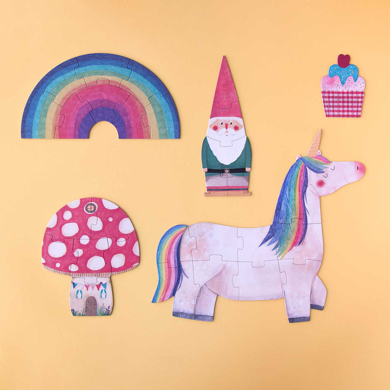 Londji Progressive Puzzles - Happy Birthday Unicorn! - Londji