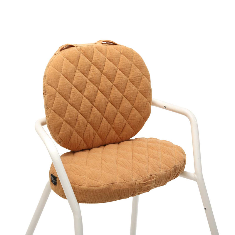 Charlie Crane Tibu High Chair Cushion Kit in Camel - Charlie Crane