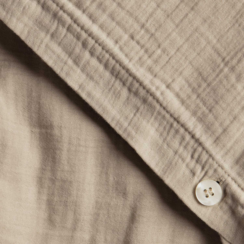 Garbo&Friends Olive Muslin Single Bed Set - Garbo&Friends