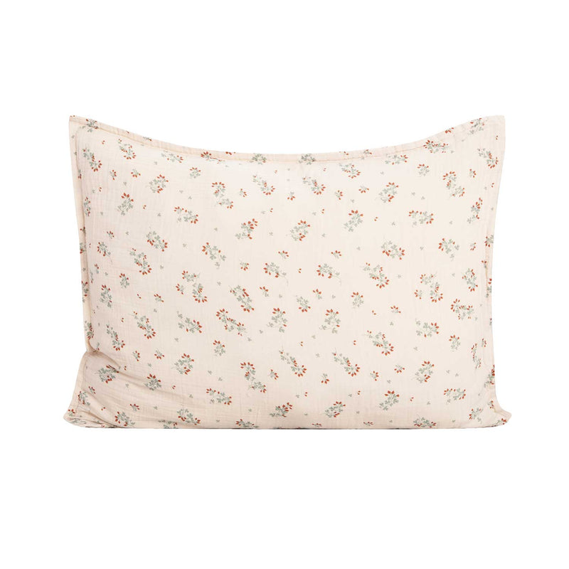Garbo&Friends Clover Muslin Pillowcase - Garbo&Friends