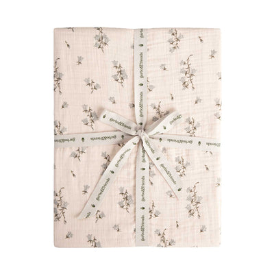 Garbo&Friends Bluebell Muslin Cot Fitted Sheet - Garbo&Friends