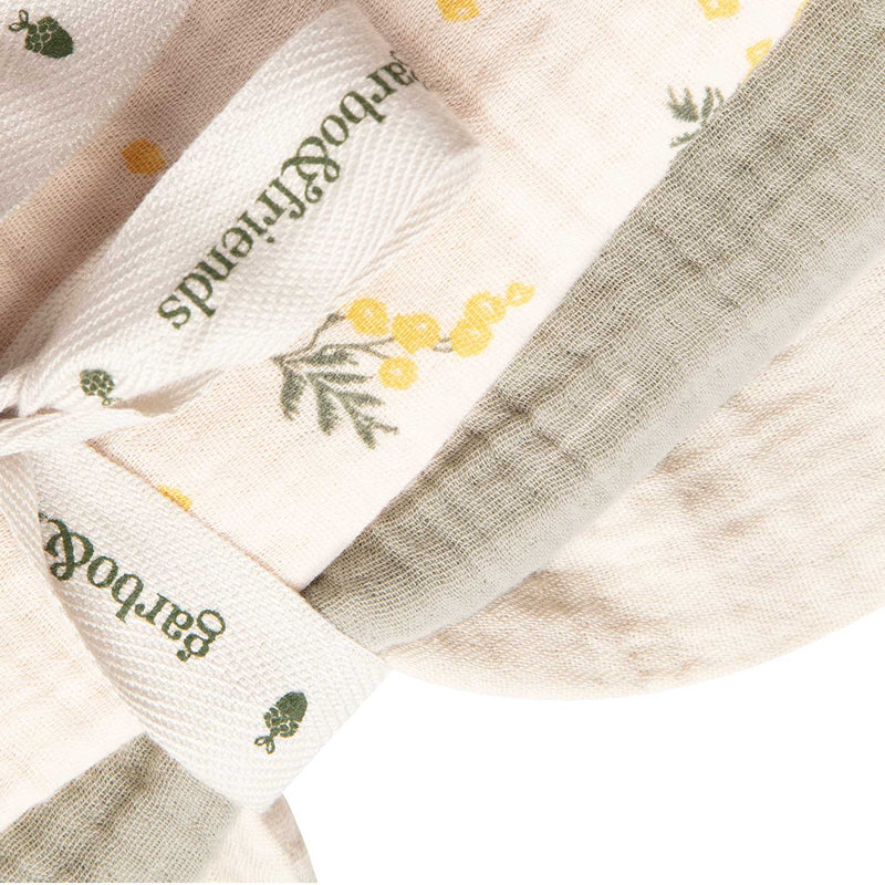 Garbo&Friends Mimosa Burp Cloths (Set of 3) - Garbo&Friends