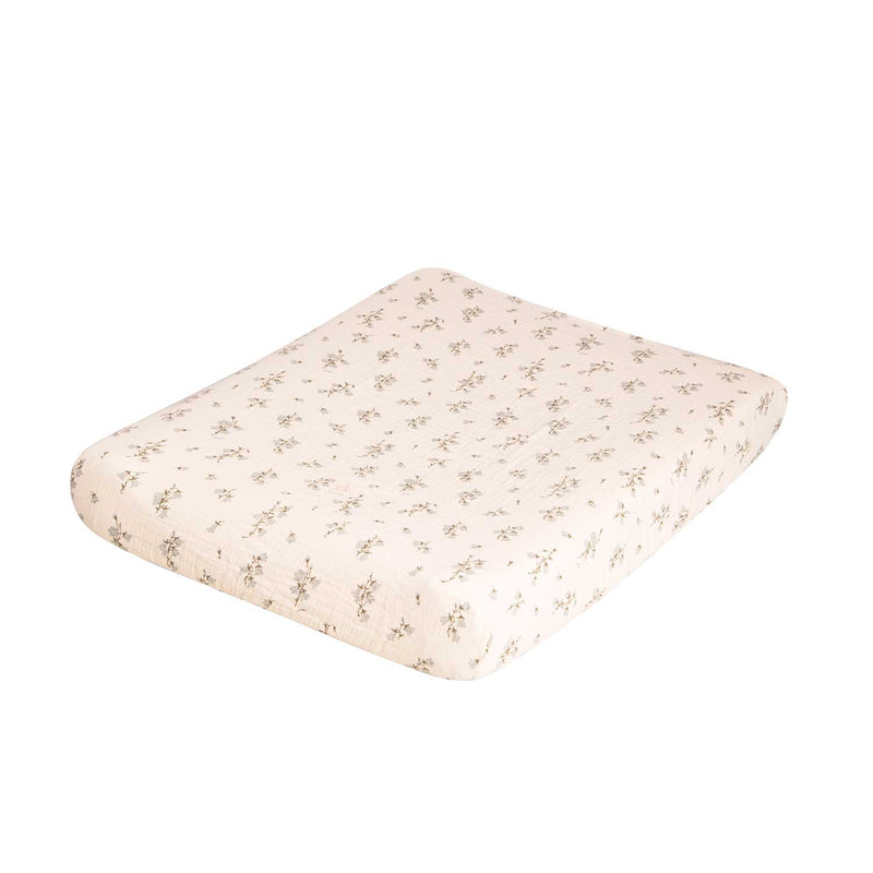 Garbo&Friends Bluebell Muslin Changing Mat Cover - Garbo&Friends