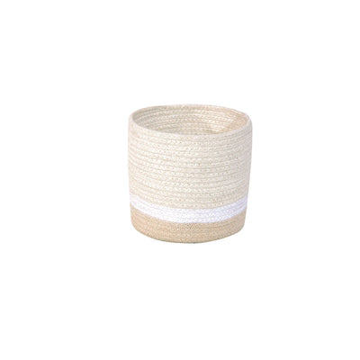 Lorena Canals Basket Mini Tricolor Ivory - Lorena Canals