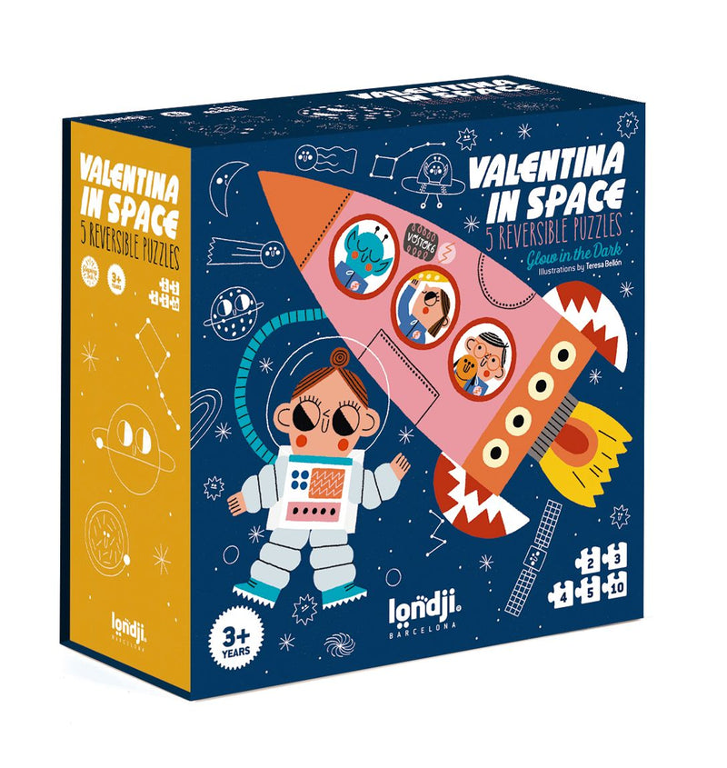 Londji Progressive Puzzles - Valentina In Space - Londji